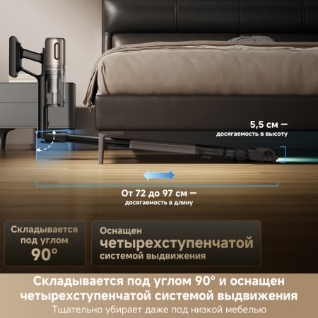 Беспроводной вертикальный пылесос Dreame Cordless Vacuum Cleaner Z40TangleCutFlex + Обогреватель Dreame Heater HT30 Ultra