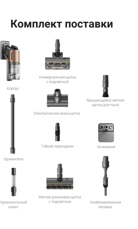 Беспроводной вертикальный пылесос Dreame Cordless Vacuum Cleane Z20